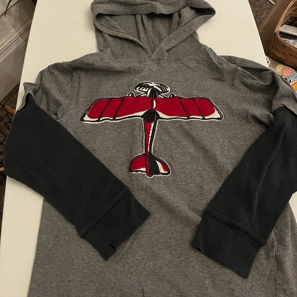 Long sleeved Gymboree shirt with hood